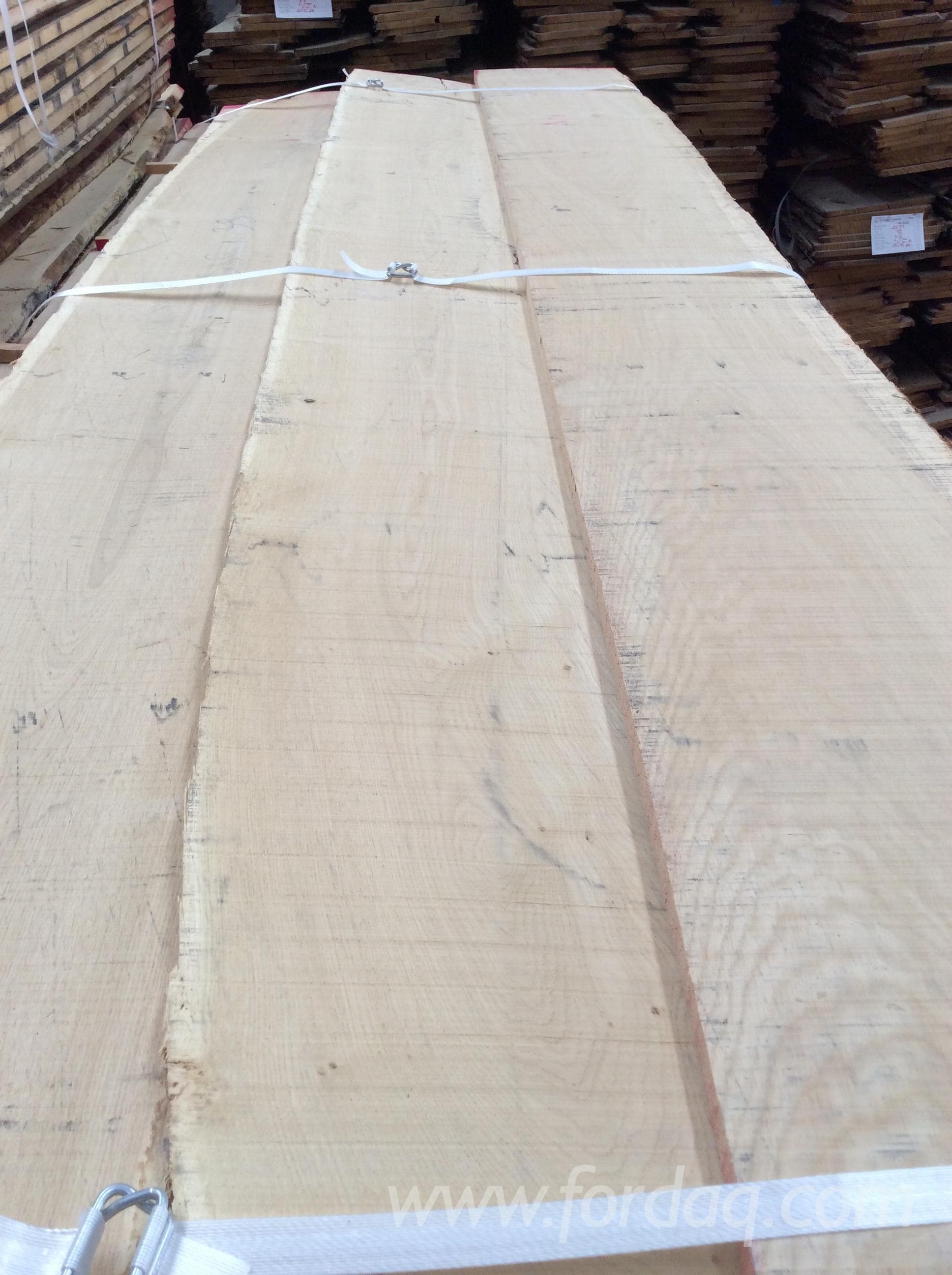 European white oak lumber